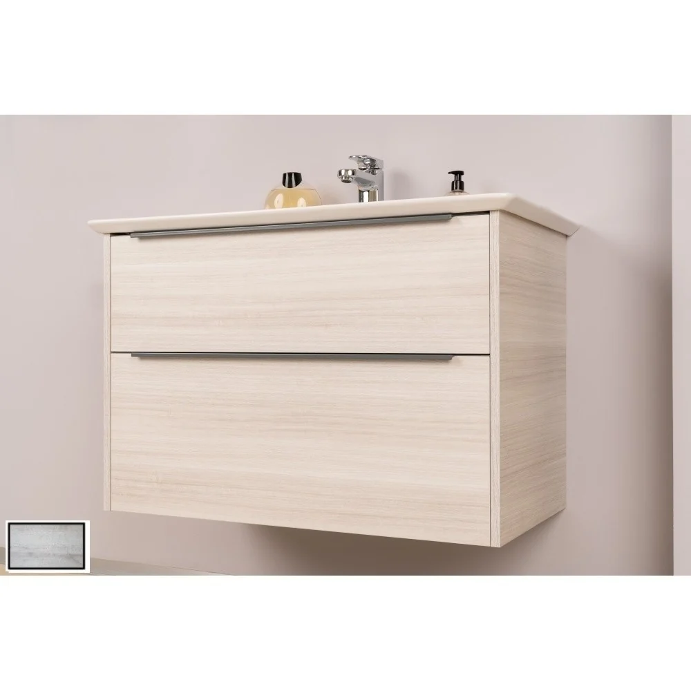 Arthema Nova Masca lavoar baie suspendata 82x44xH56 cm, crem (stejar laguna)