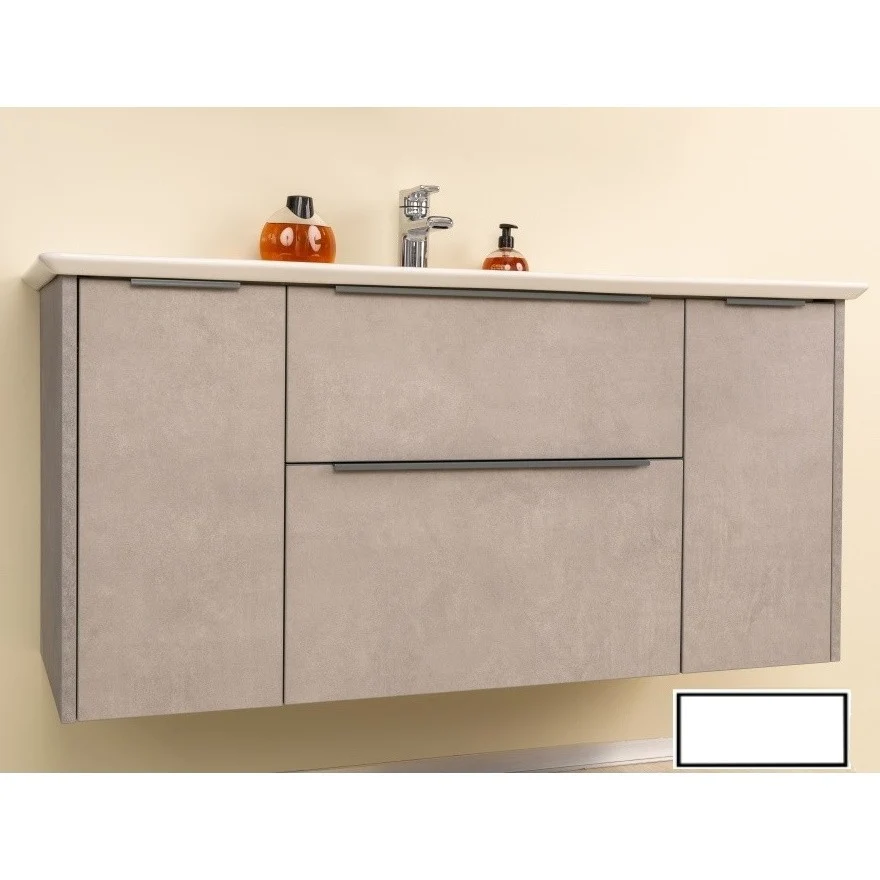 Arthema Nova Masca lavoar baie suspendata 115x44xH56 cm, alb lucios