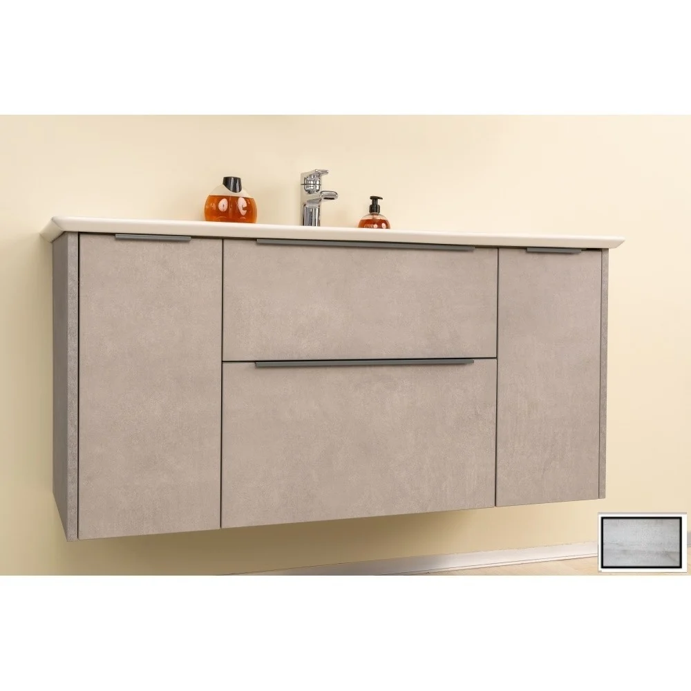 Arthema Nova Masca lavoar baie suspendata 115x44xH56 cm, crem (stejar laguna)
