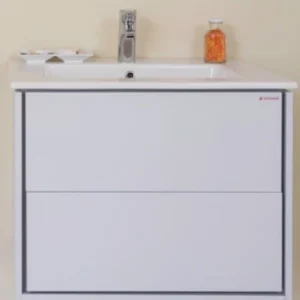 Arthema Push Masca lavoar baie suspendata 69x46xH54 cm, alb