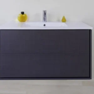 Arthema Push Masca lavoar baie suspendata 79x46xH54 cm, antracit perlat