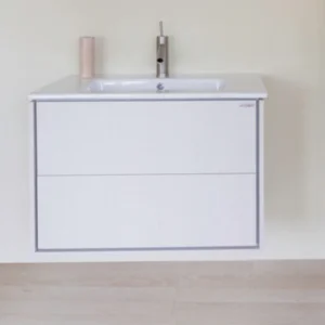 Arthema Push Masca lavoar baie suspendata 79x46xH54 cm, bej perlat
