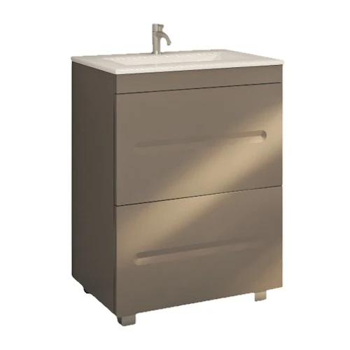 Belform Atlantis Masca lavoar baie suspendata cu 2 sertare 100x48xH78 cm, gri inchis (grey cobalt)