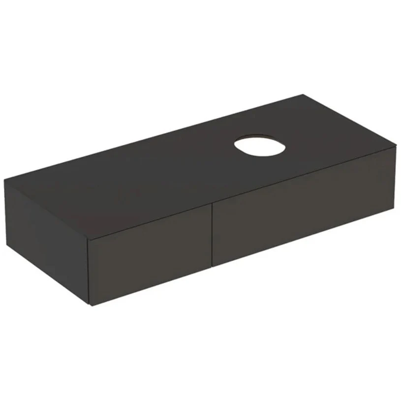 Geberit VariForm Masca lavoar baie 2 sertare 120x51 cm, antracit mat (lava)