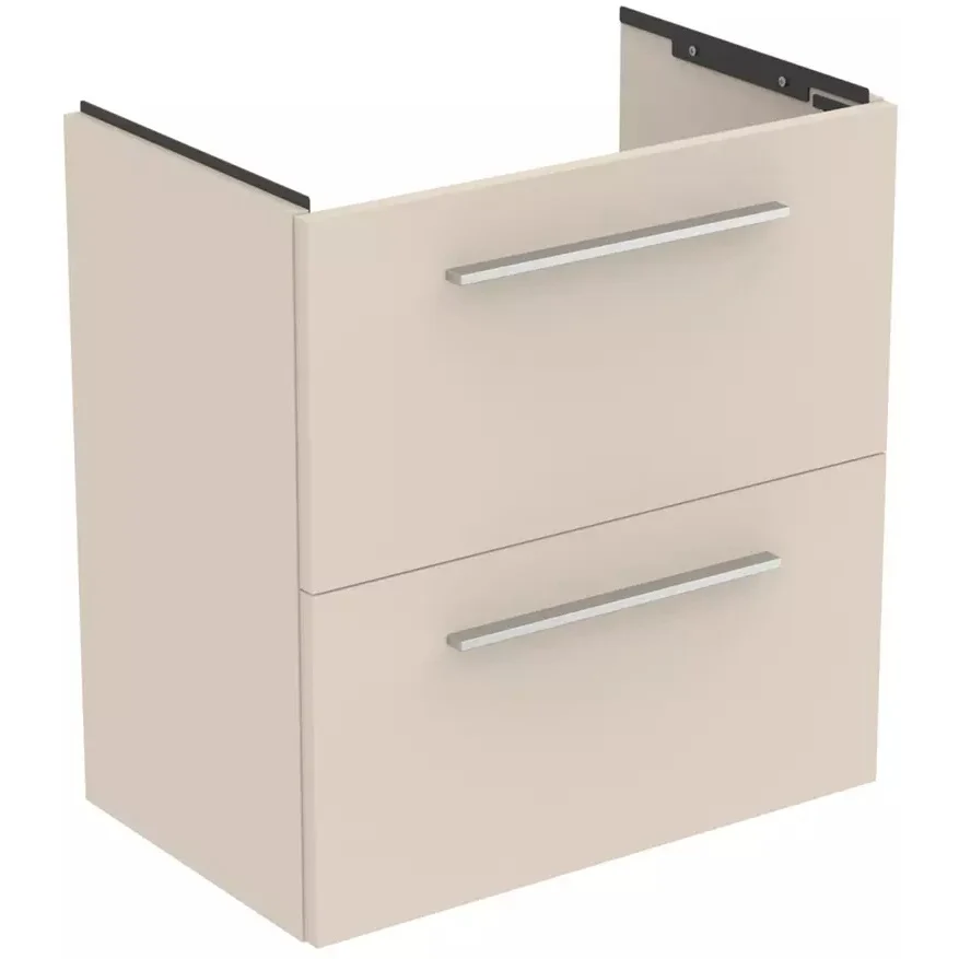 Ideal Standard I.Life S Masca lavoar baie suspendata cu 2 sertare 80x36xH63 cm, bej mat