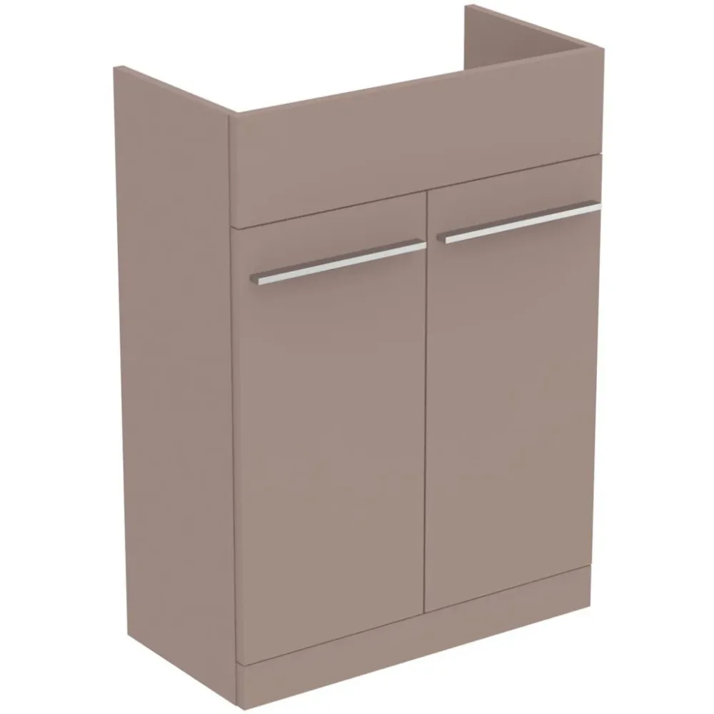 Ideal Standard I.Life Masca lavoar baie cu doua sertare 60x30xH84 cm, gri bej mat