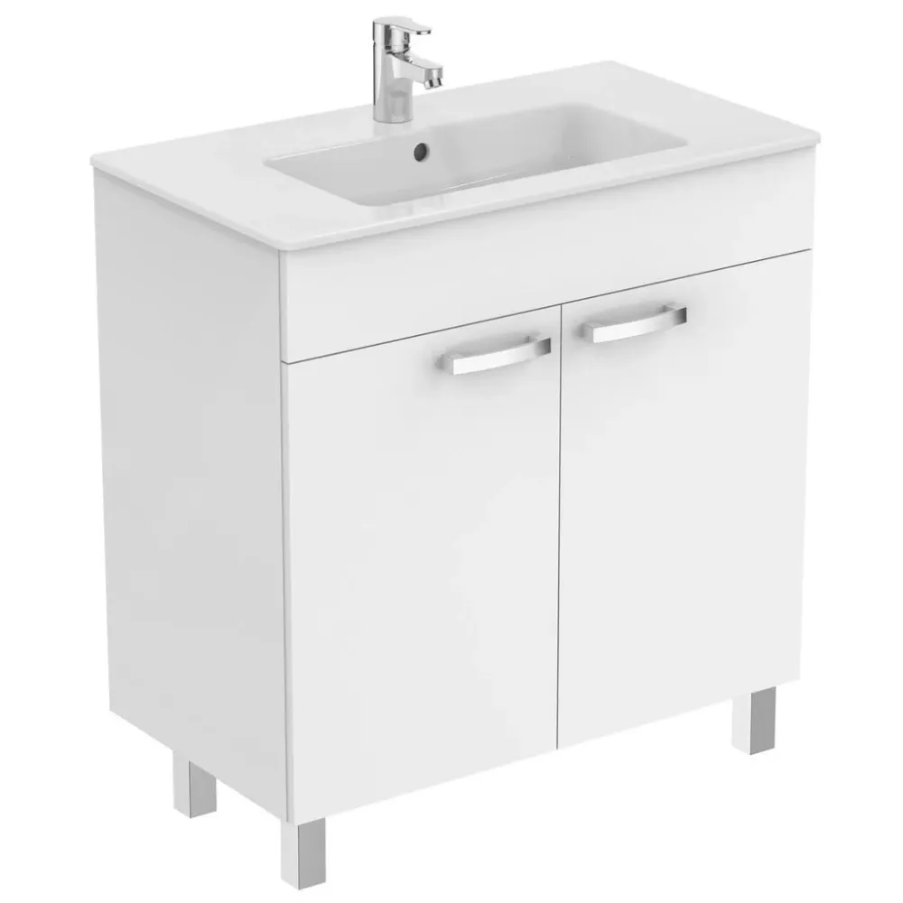 Ideal Standard Tempo Masca lavoar baie 80x44xH84 cm, alb lucios