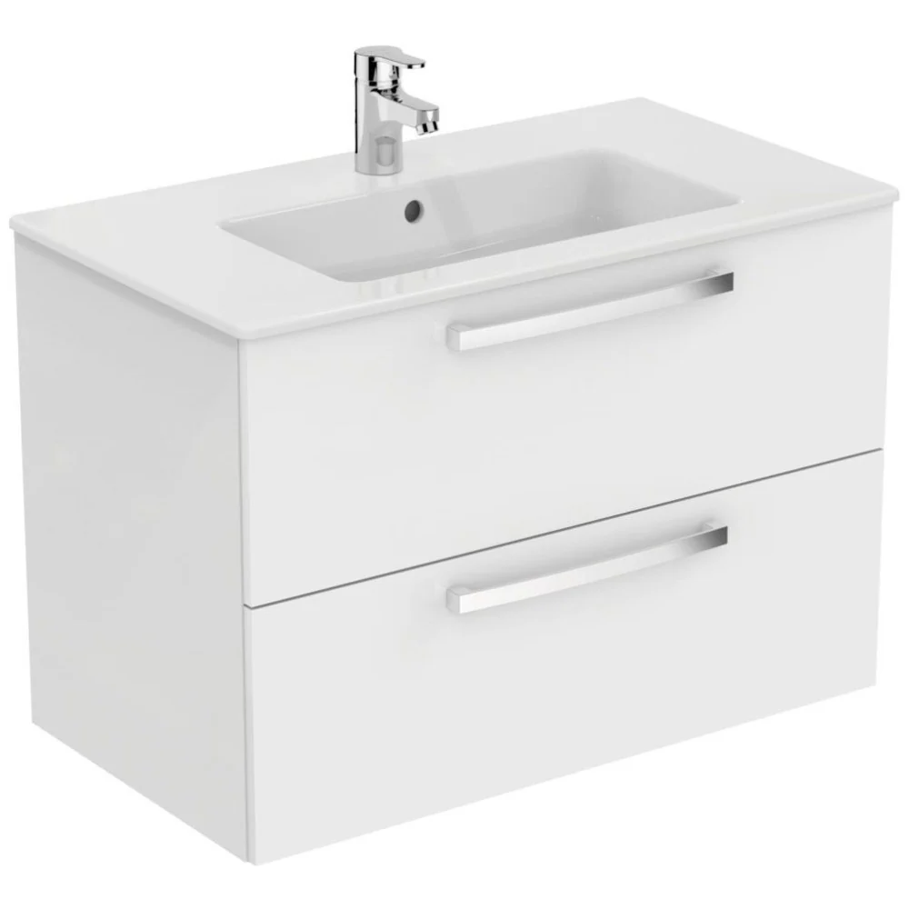 Ideal Standard Tempo Masca lavoar baie suspendata, 80x44xH55 cm, alb lucios