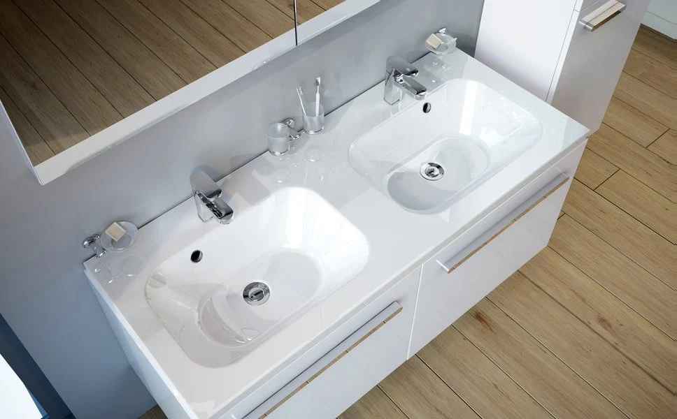 Ravak Chrome SD 1200 Masca lavoar baie suspendata 120x49xH47 cm