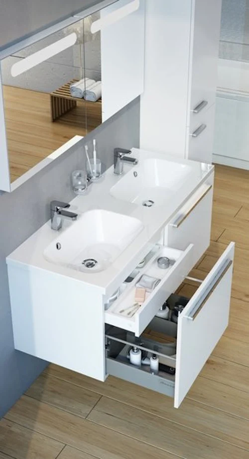 Ravak Chrome SD 1200 Masca lavoar baie suspendata 120x49xH47 cm