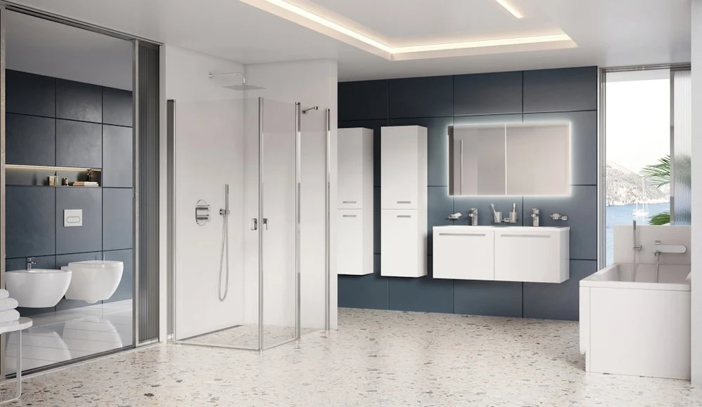 Ravak Chrome SD 1200 Masca lavoar baie suspendata 120x49xH47 cm