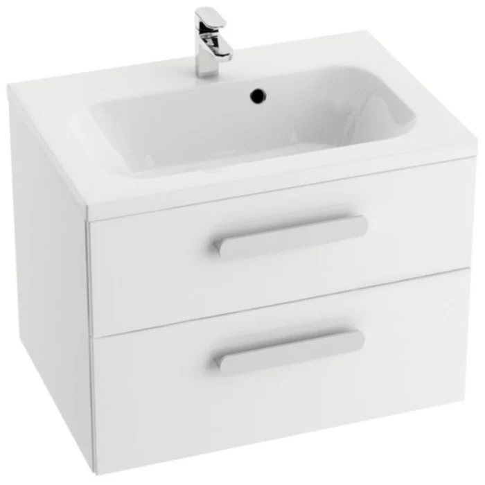 Ravak SD Chrome II Masca lavoar baie 60x49xH50 cm, cu 2 sertare, alb