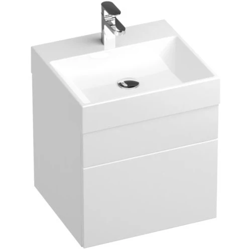 Ravak SD Natural Masca lavoar baie suspendata 50x45xH45cm, alb lucios