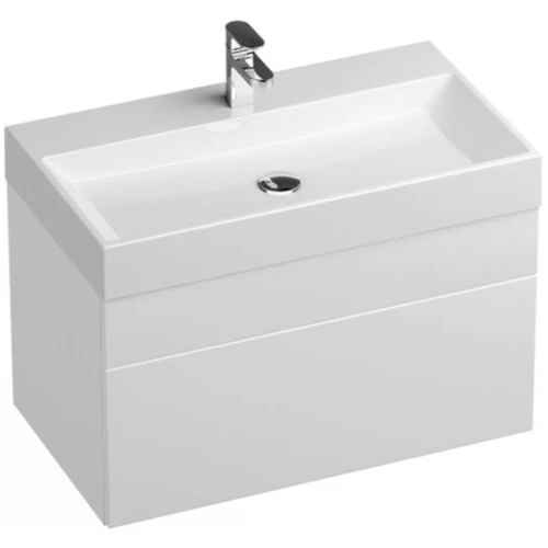 Ravak SD Natural Masca lavoar baie suspendata 80x45xH45cm, alb lucios
