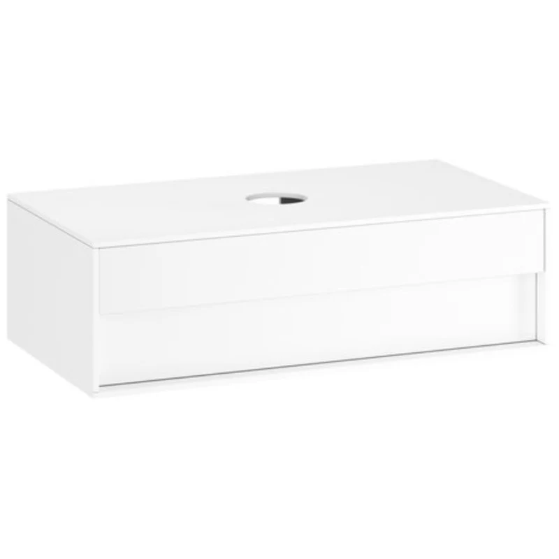 Ravak SD Step Masca lavoar baie cu blat si sertar 100x54 cm, alb