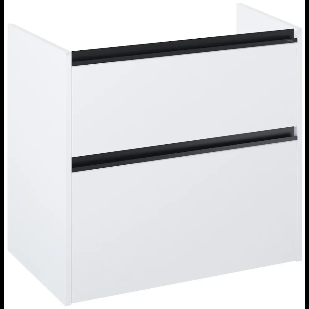 Roca Gap Pro Masca lavoar baie suspendata cu 2 sertare 70x46xH82 cm, alb mat