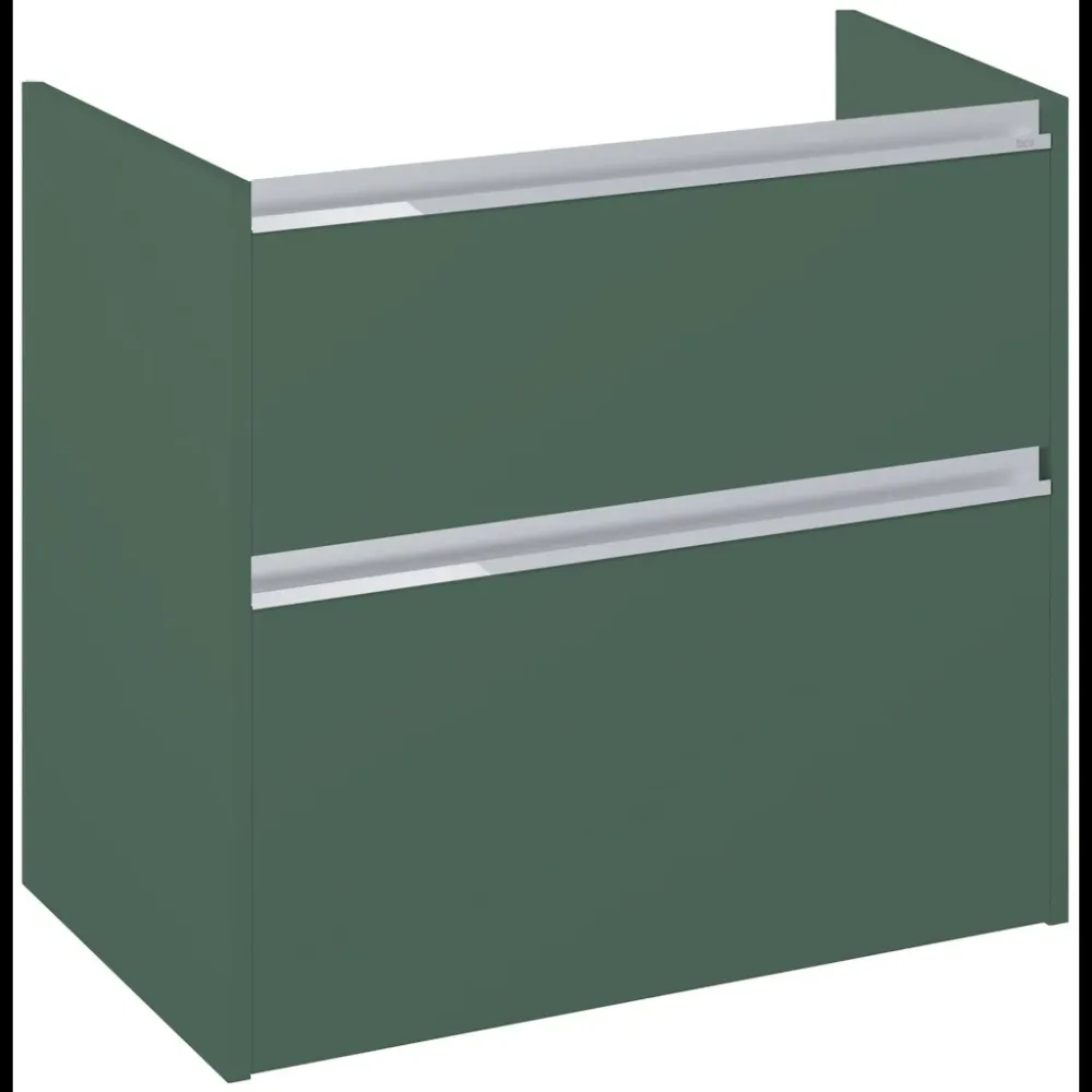 Roca Gap Pro Masca lavoar baie suspendata cu 2 sertare 70x46xH82 cm, verde (forest green)