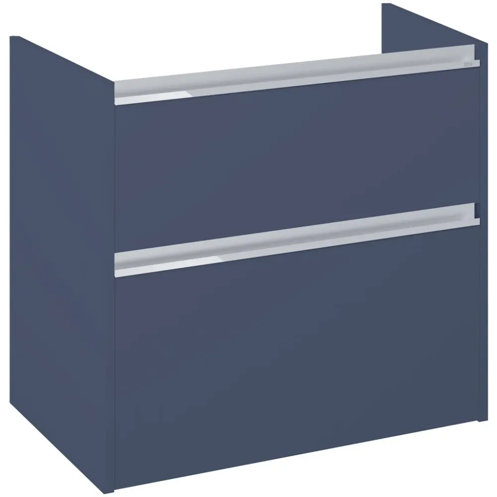 Roca Gap Pro Masca lavoar baie suspendata cu 2 sertare 70x46xH82 cm, albastru (navy blue)