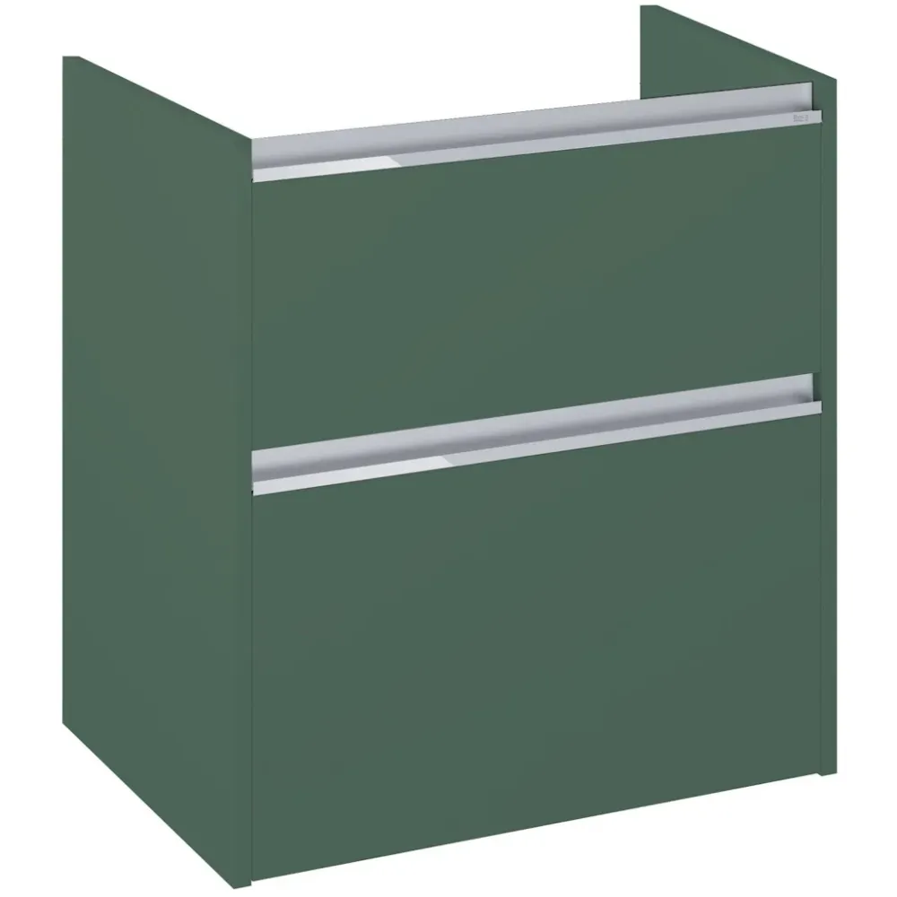 Roca Gap Pro Masca lavoar baie suspendata cu 2 sertare 60x46xH82 cm, verde (forest green)