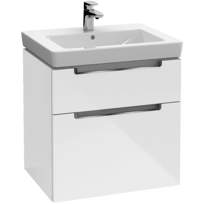 Villeroy & Boch Subway 2.0 Vanity Masca lavoar baie 63x45xH59 cm, alb lucios