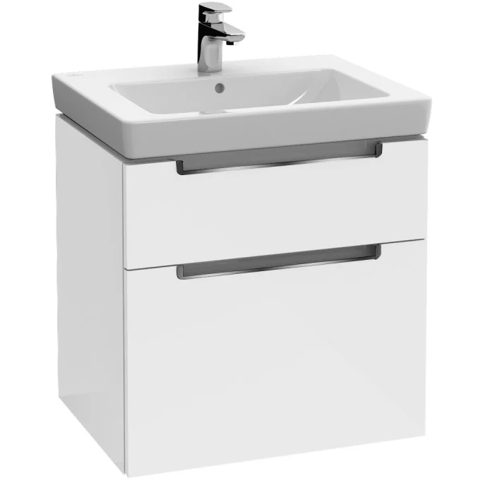Villeroy & Boch Subway 2.0 Vanity Masca lavoar baie 63x45xH59 cm, alb mat
