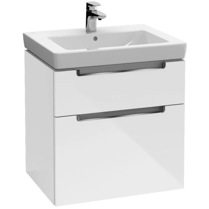 Villeroy & Boch Subway 2.0 Vanity Masca lavoar baie 58x45xH59 cm, alb lucios