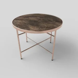 Masa sticla 60 cm Isabelle, Ø60XH45 CM