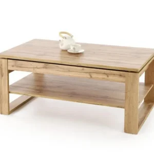 Masuta cafea BETTY, stejar artisan, PAL laminat, 120x65/92x50/72 cm