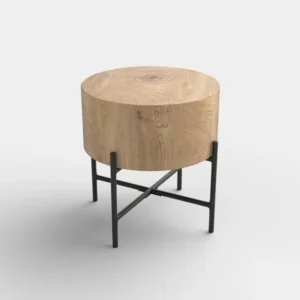 Masuta cafea mica rotunda Brooklyn S, 45x45 cm