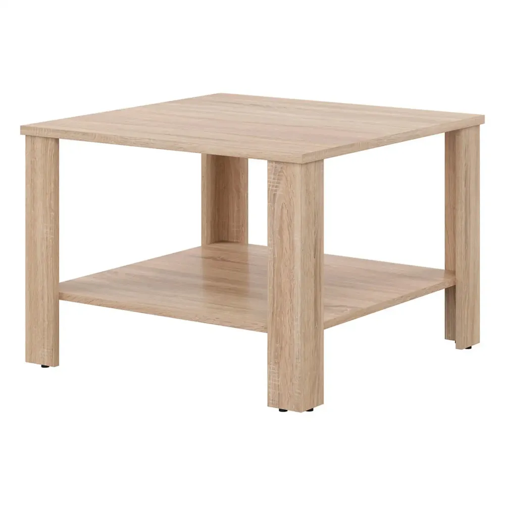 Masuta cafea ODETTE, stejar sonoma, PAL, 68x68x48 cm