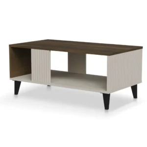 Masuta cafea RANDOM 2 LAW-1, nuc/casmir, PAL, 92x50x40 cm