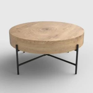Masuta cafea rotunda Brooklyn, 80x37 cm