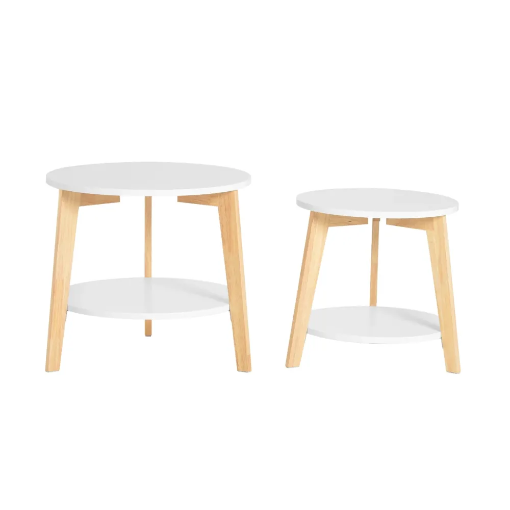 Pre-sare SoBuy Mese joase 2 bucati ?51xH46cm FBT75-W
