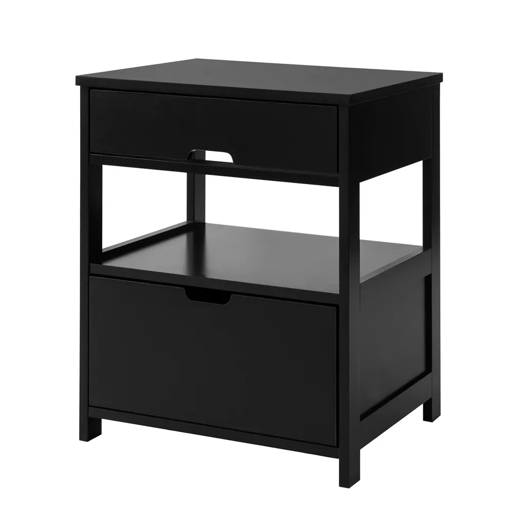 Pre-sare SoBuy Noptiera cu sertare 38x45x55cm FRG258-SCH