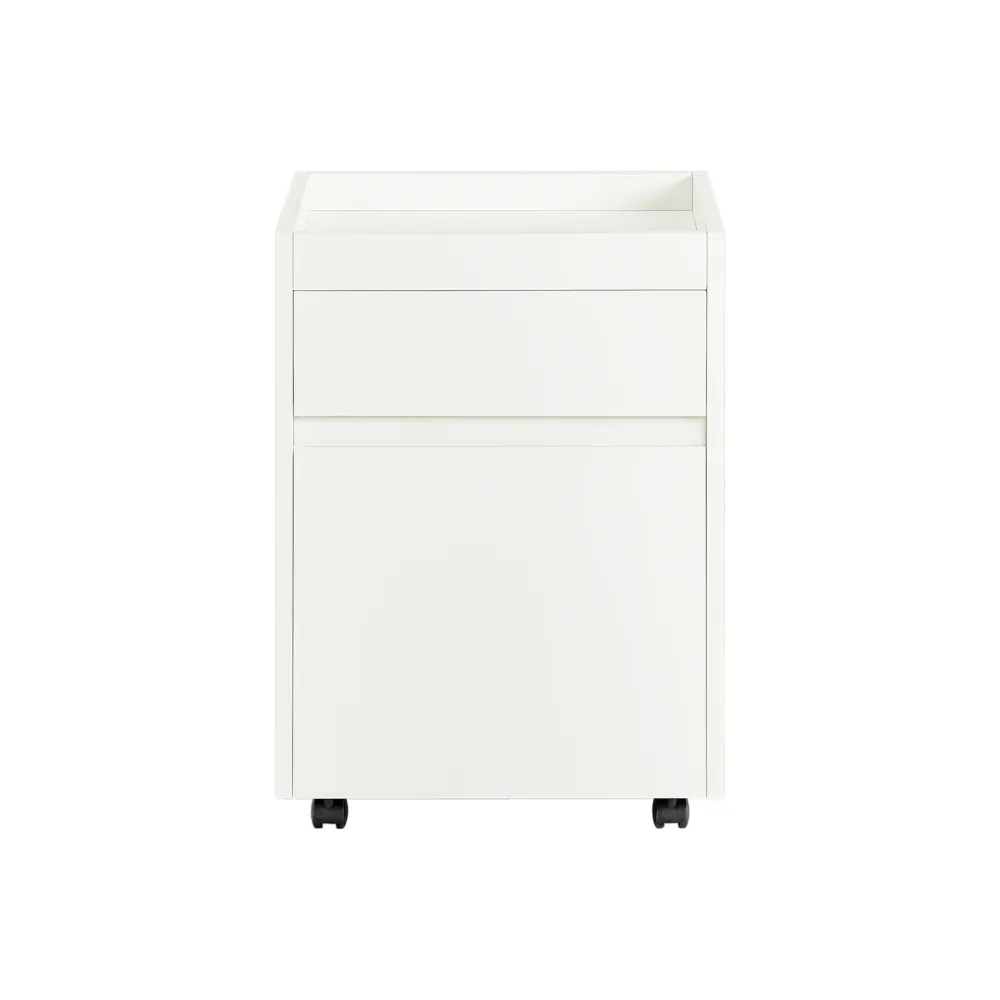 SoBuy Cărucior de birou 40x40x54cm FBT121-W