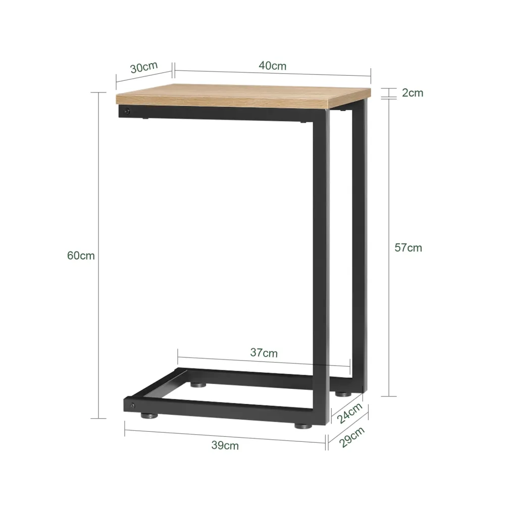 SoBuy Masa canapea 30x40x60cm FBT44-N