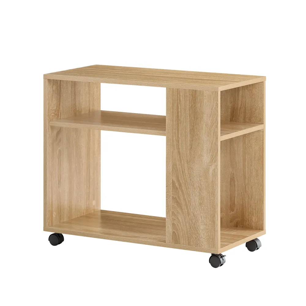 SoBuy Masuta de cafea cu roti 70x35x61cm FBT34-N