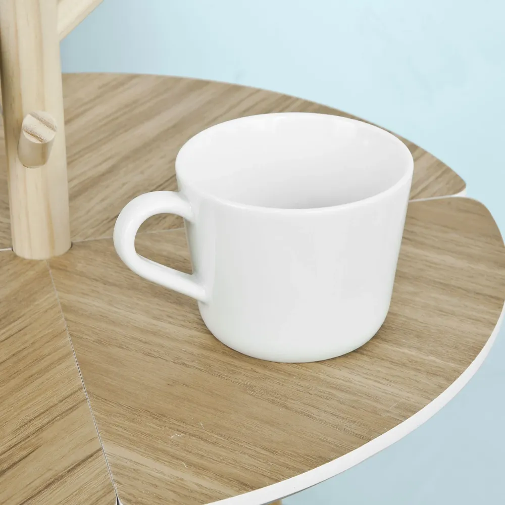 SoBuy Masuta de cafea cu suport pentru pahare ?40xH66cm FBT38-WN