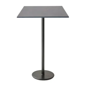 Masa de bar Cane-line Go Lava grey 75x75 cm