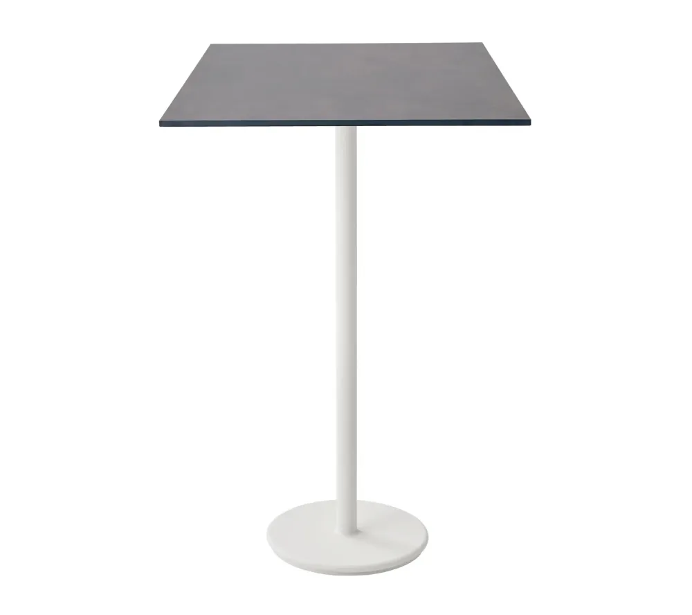Masa de bar Cane-line Go White HPL 75x75 cm
