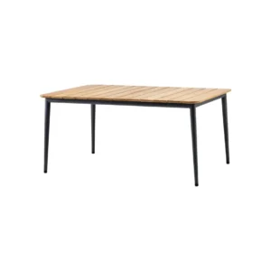 Masa de exterior Cane-line Core Teak/Lava grey 160x90cm