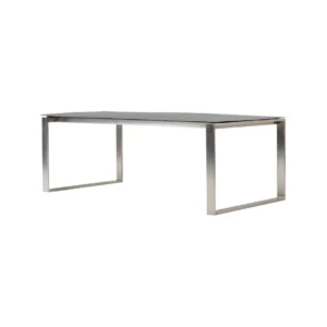 Masa de exterior Cane-line Edge 210/330x100 cm Stainless Steel/Basalt