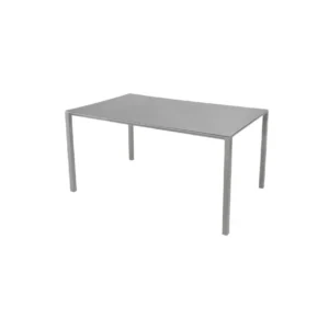 Masa de exterior Cane-line Pure 150x90 cm Light grey/Concrete grey