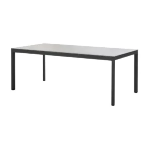 Masa de exterior extensibila Cane-line Drop Lava grey/Fossil grey