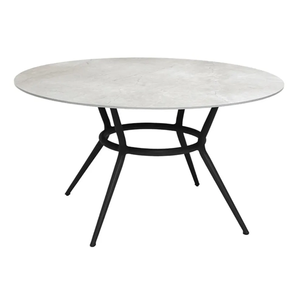 Masa de exterior rotunda Cane-line Joy