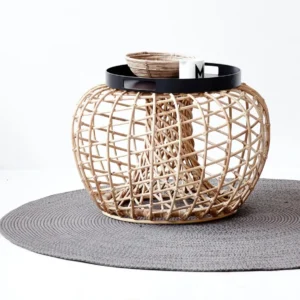 Masuta de cafea rotunda Cane-line Nest 65 cm