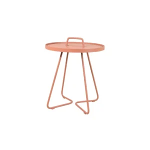 Masuta laterala medie Cane-line On--Move Dark rose