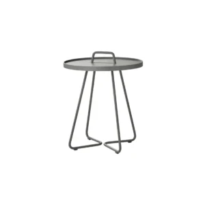 Masuta laterala medie Cane-line On--Move Light grey