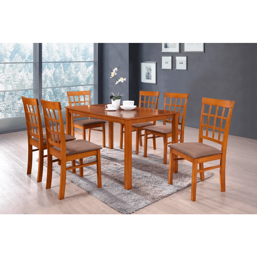 Set masa living/bucatarie si 6 scaune GRID la comanda livrare 2-3 saptamani