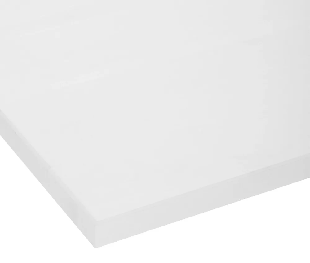 Blat pentru bucatarie Oslo alb din lemn de pin 200x60 cm